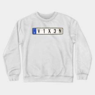 Vixen - License Plate Crewneck Sweatshirt